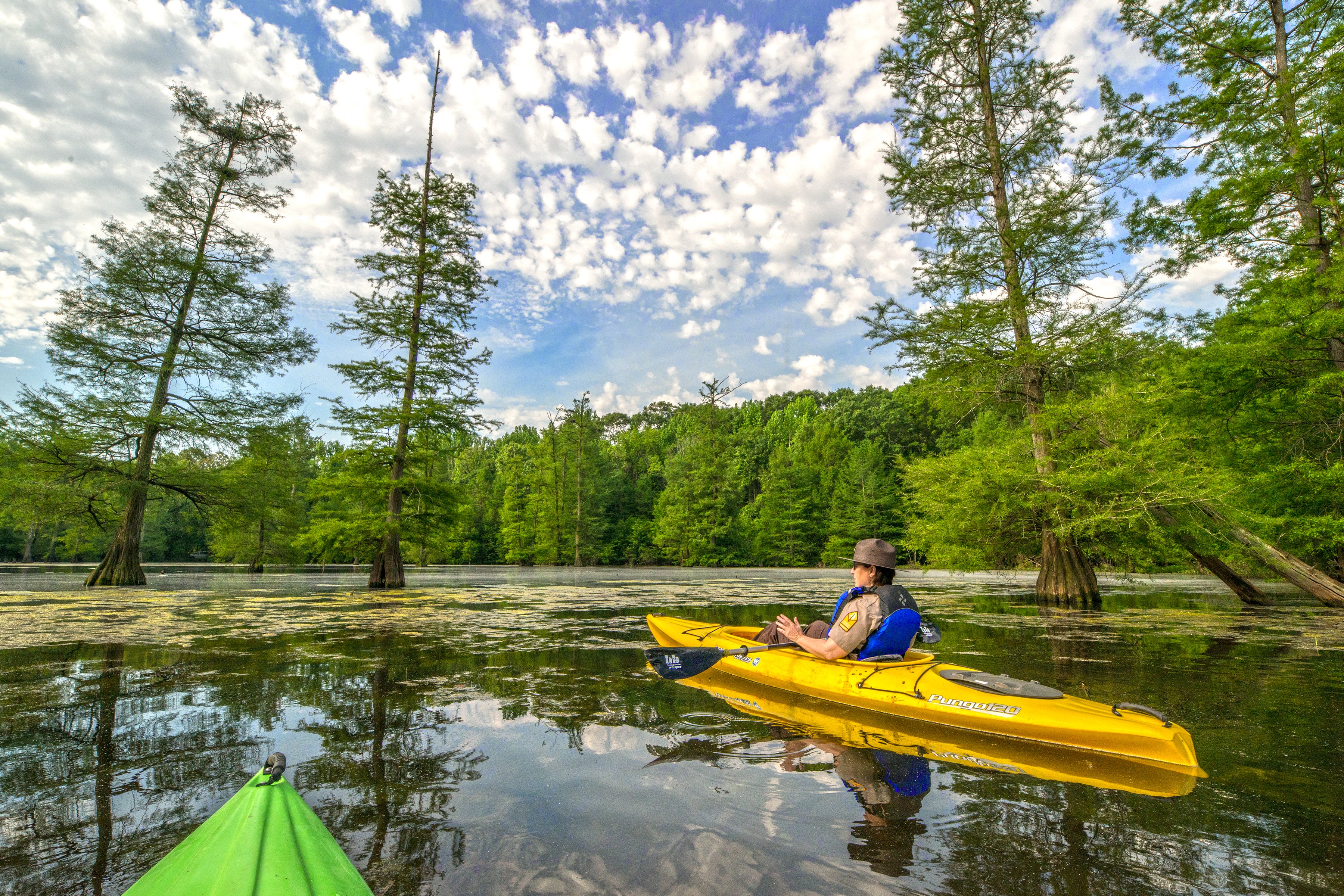 Kayaking at Mississippi River State Park